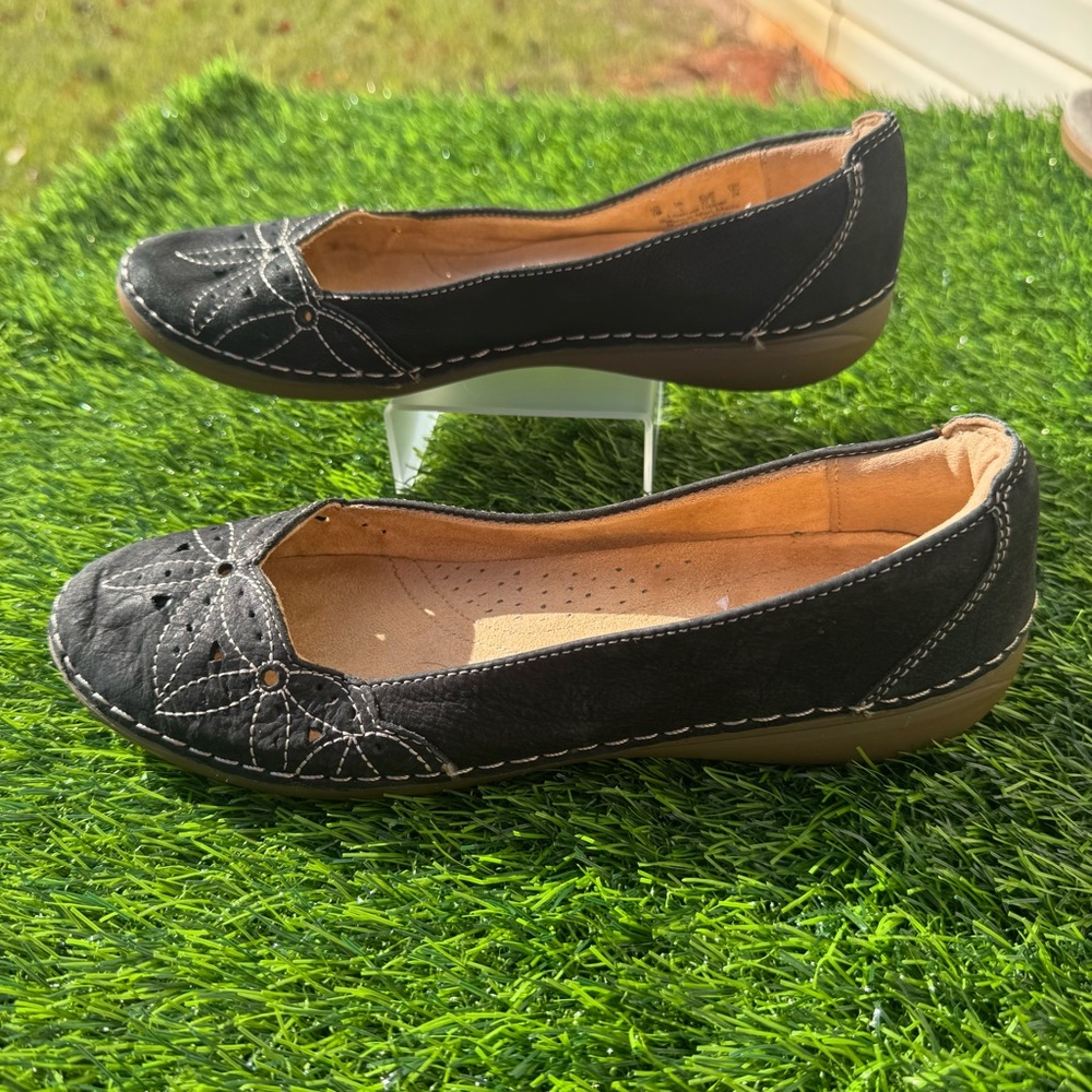 Naturalizer kipper Black Women's Casual Loafers Size 7